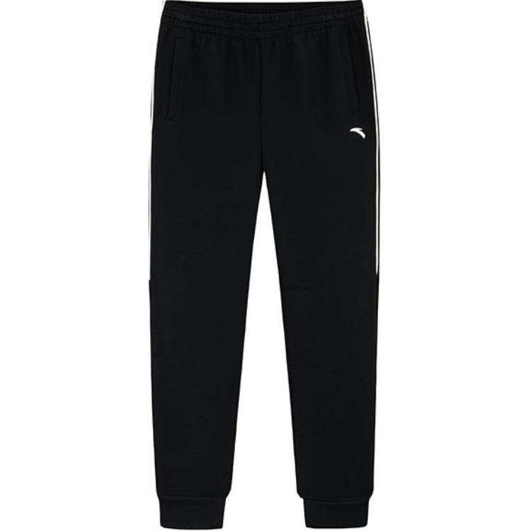 ANTA Anta Variety Training Collection Casual Pants Men's Basic Black
