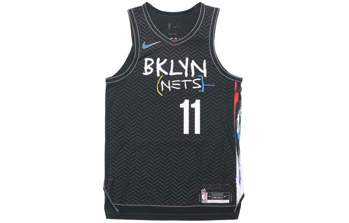 Nike Nike NBA Basketball Jerseys Men's Black Moderate Straight Fit