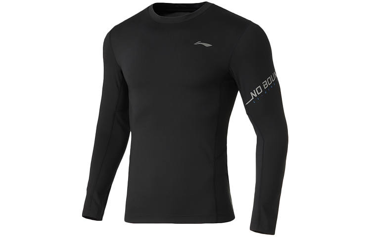 Li-Ning Li Ning Fitness Clothing Men's New Standard Black Moderate