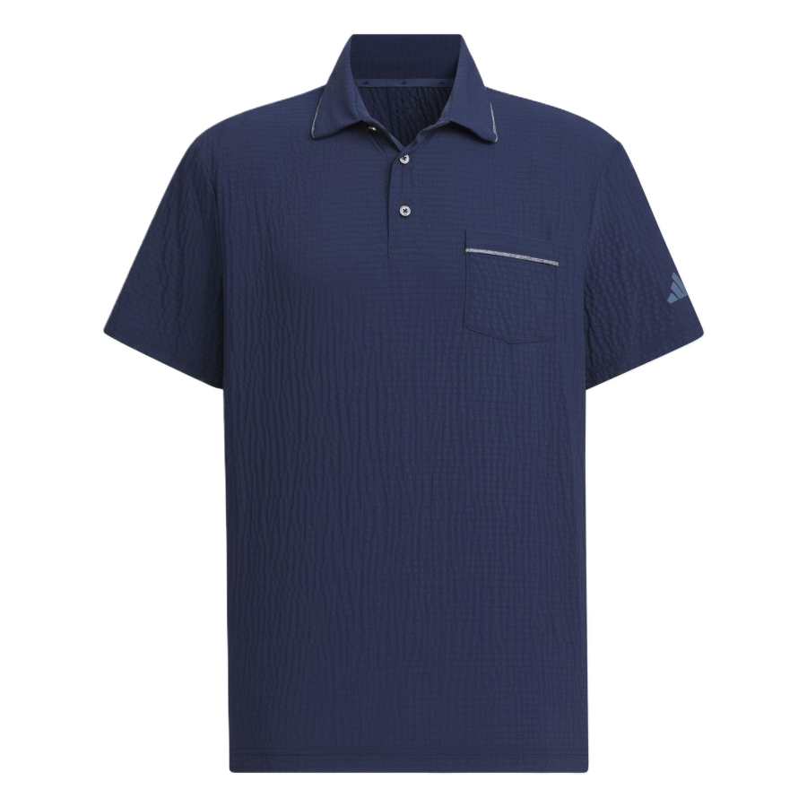 Adidas Adidas SEERSUCKER POLO SHIRT Polo Shirt Men's College Navy Color