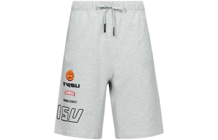 EVISU EVISU Casual Shorts Men's Heather Gray Moderate