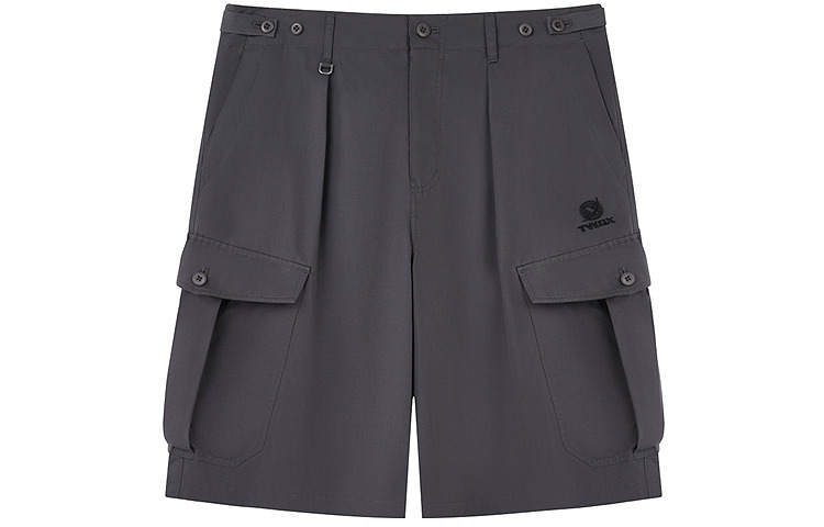 Teenie Weenie Men Casual Shorts Unisex Dark Gray