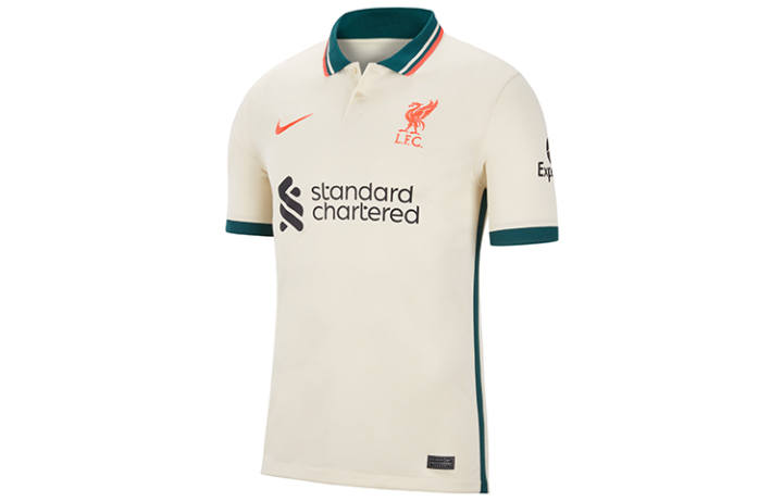 Nike Nike Liverpool FC 2021/22 Dri-Fit Stadium Away SS Jersey Pale Ivory