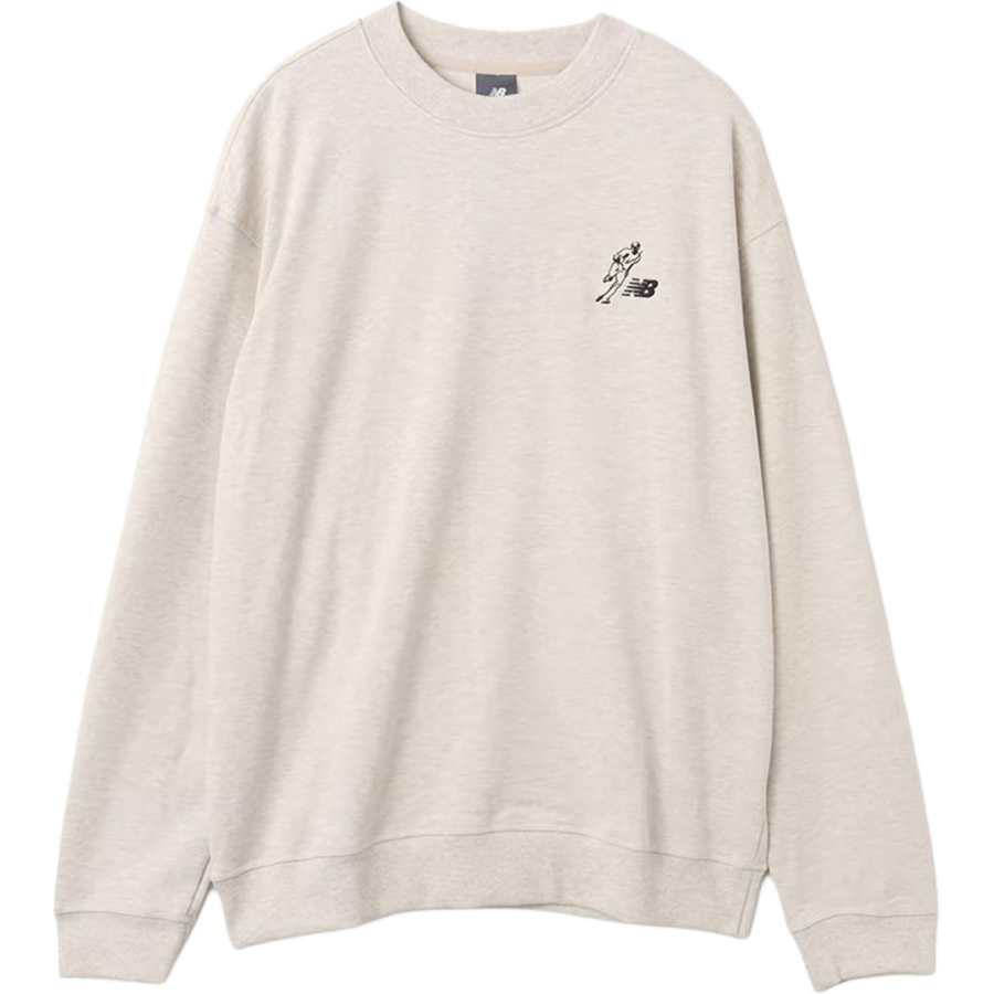 New Balance New Balance SS25 Baseball Sweatshirt Unisex White