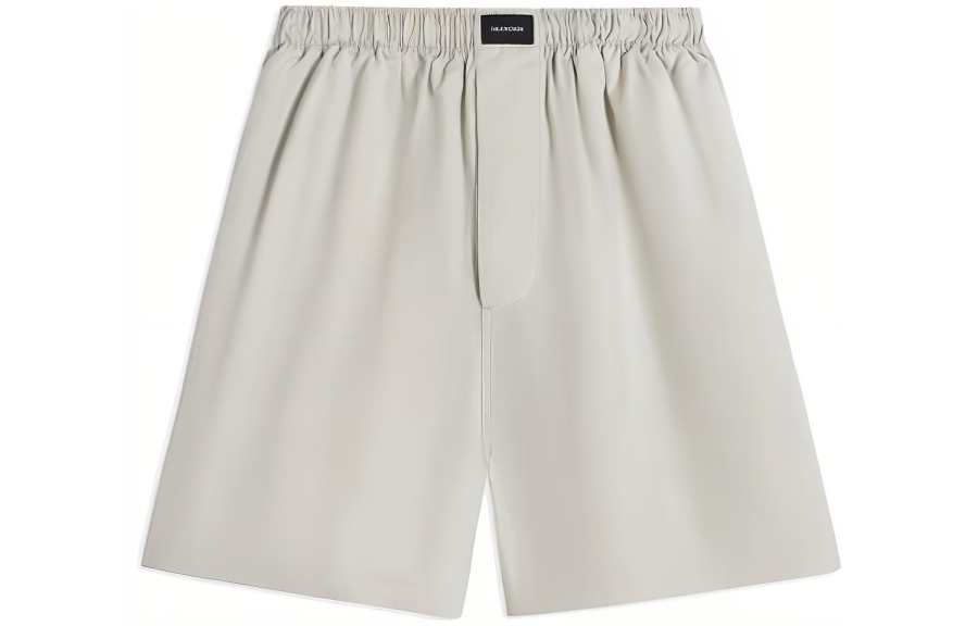 Balenciaga Casual Shorts Regular Fit Men's Beige
