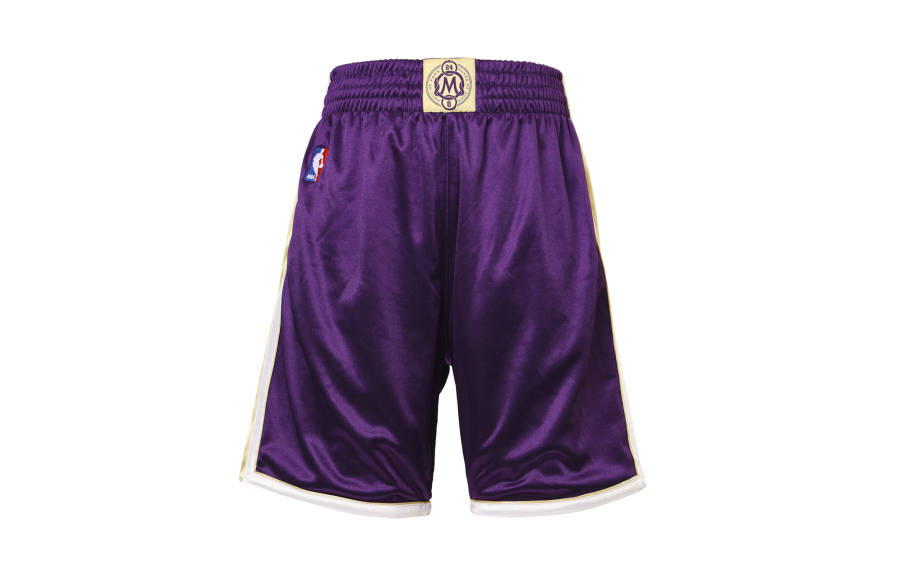 Mitchell Ness Mitchell Ness Basketball Shorts Unisex Purple Thin Other
