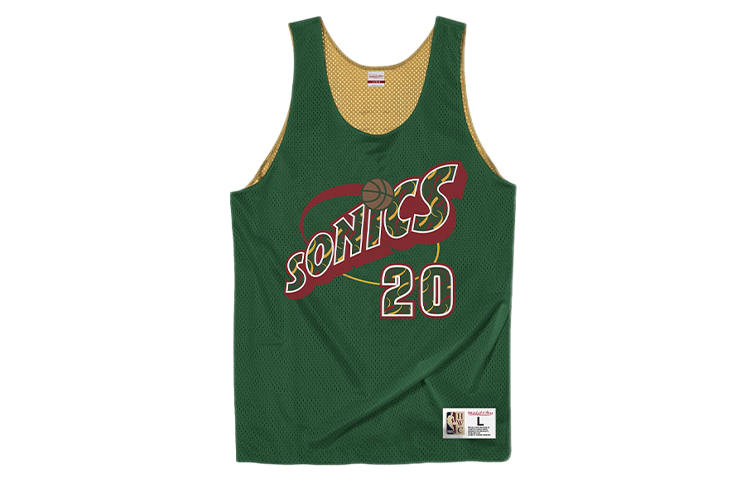 Mitchell Ness Mitchell Ness Basketball Jerseys Men's Green Moderate Bib & Brace