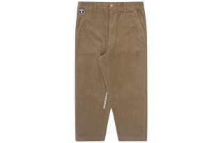 Aape Casual Pants Men's Beige Yellow