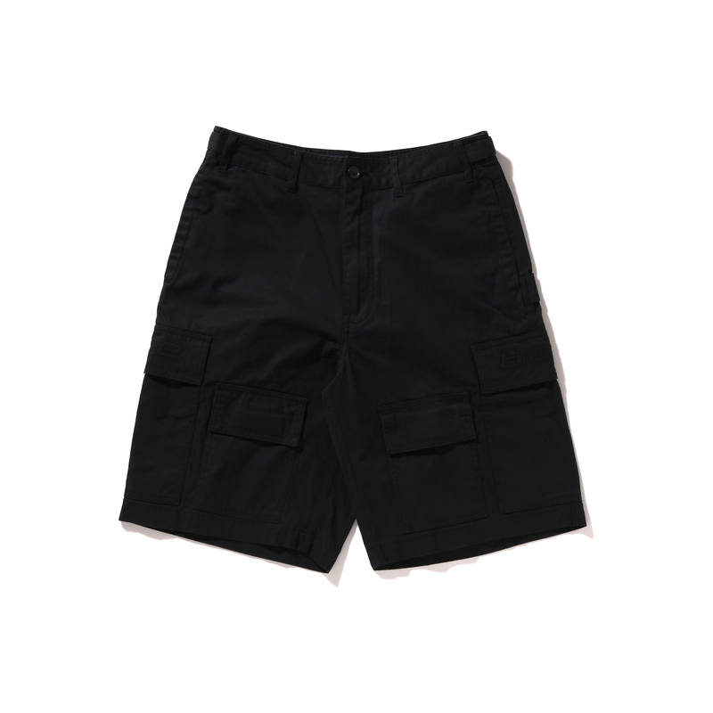 A BATHING APE A BATHING APE Logo embossed Cargo Shorts