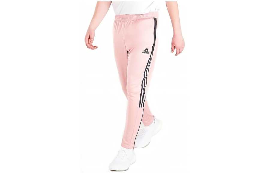 Adidas Adidas Casual Pants Men's Pink Moderate Straight Fit Pants