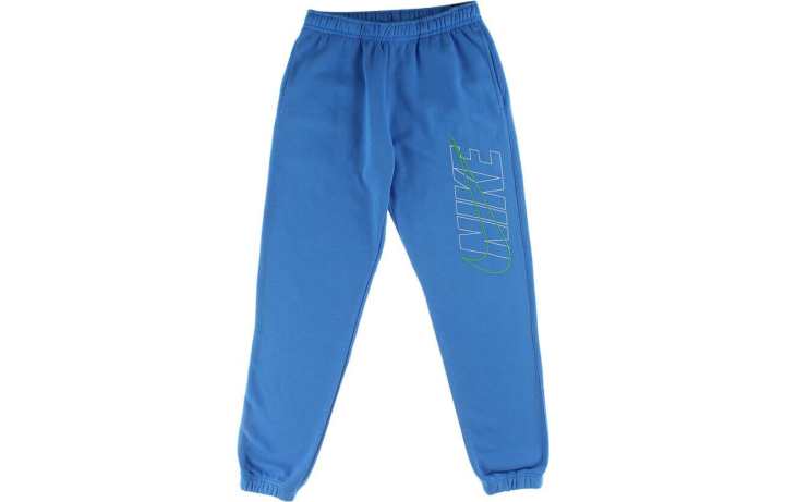 Nike Nike Casual Pants Men's Blue Moderate Cuffed Pants