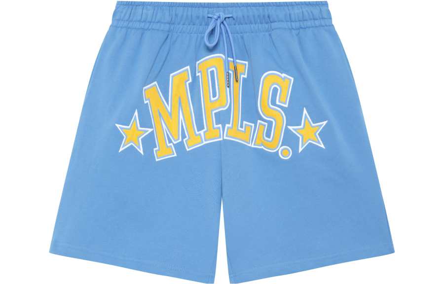 Mitchell Ness Mitchell Ness Casual Shorts Unisex Blue Moderate