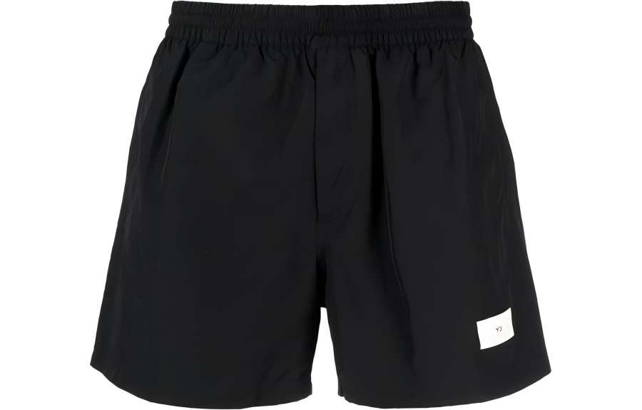 Y-3 Y-3 Logo-print Elasticated-waist Track Shorts