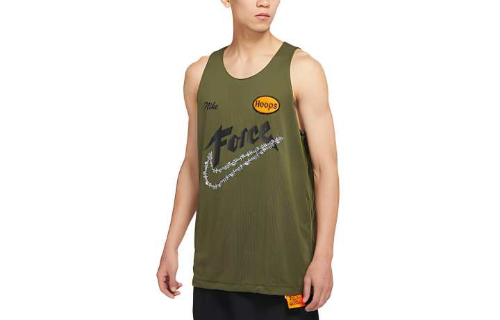 Nike Nike Basketball Jerseys Men's Green Moderate Other
