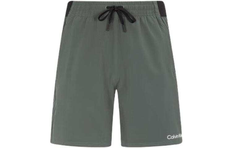 Calvin Klein Casual Shorts Men's Moss Green Moderate
