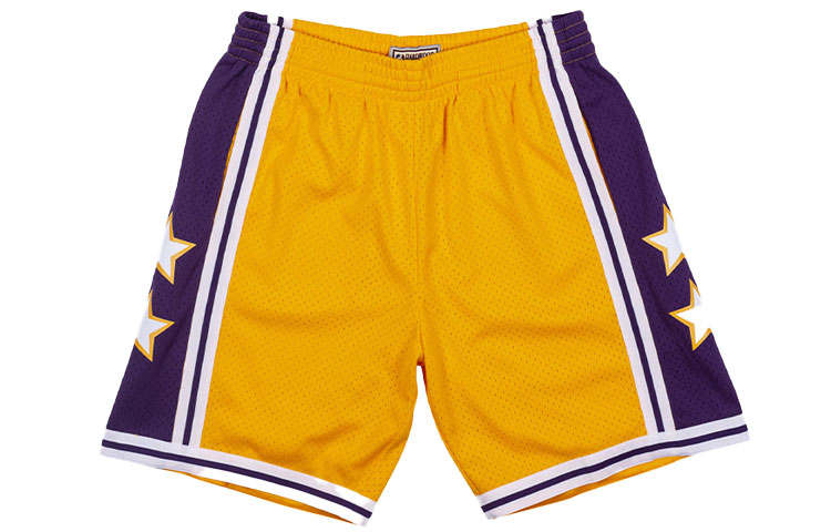 Mitchell Ness Mitchell Ness Basketball Shorts Men's Yellow