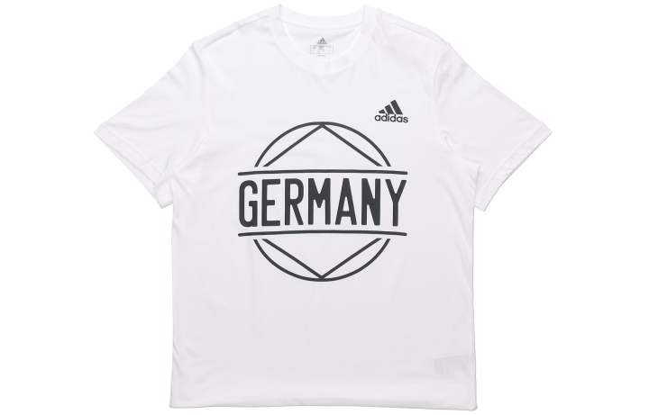 Adidas Adidas Germany Soccer Jerseys Men's White Moderate Straight Fit