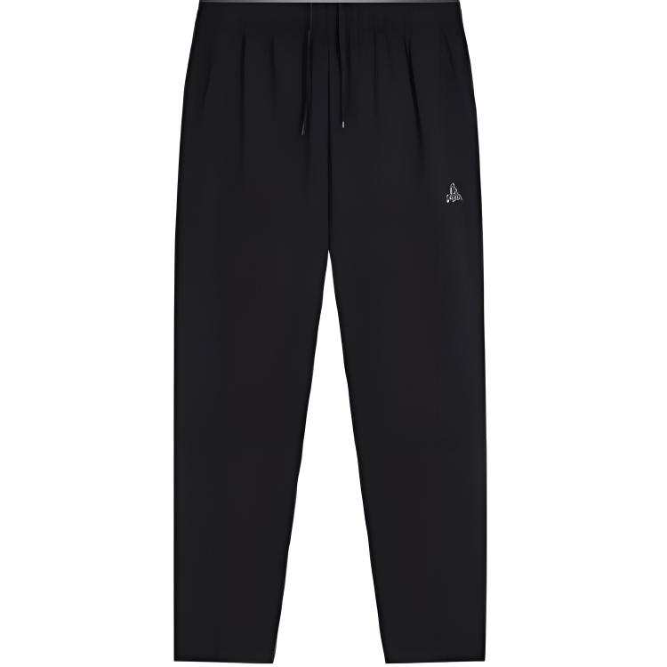 PEAK Casual Pants Men's Black Moderate Straight Fit Pants