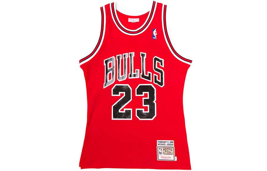 Mitchell Ness Mitchell Ness Basketball Jersey Men's Red