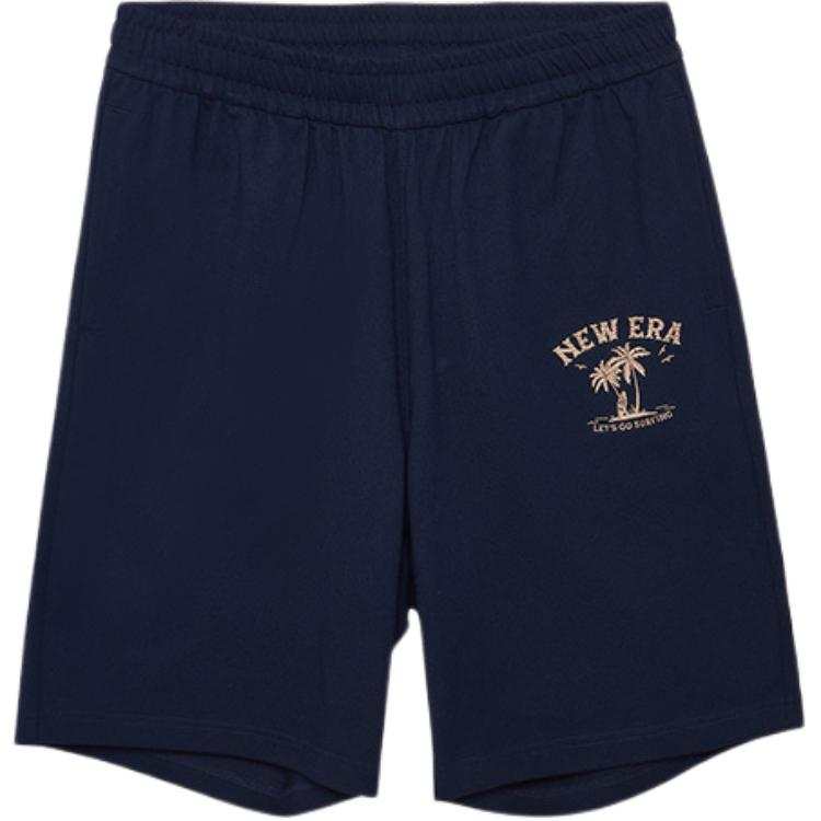 New Era Casual Shorts Unisex Navy Blue