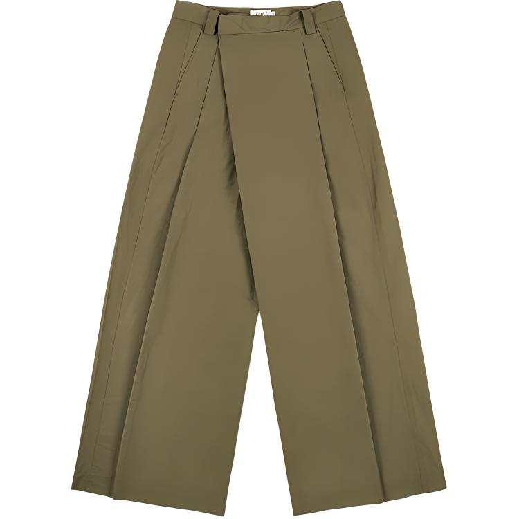 GOOD BAI 916 Casual Pants Unisex Moderate Wide Leg Pants