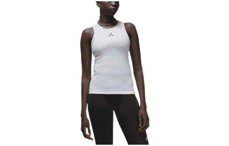 Jordan Jordan Tank Tops Women's White Straight Fit