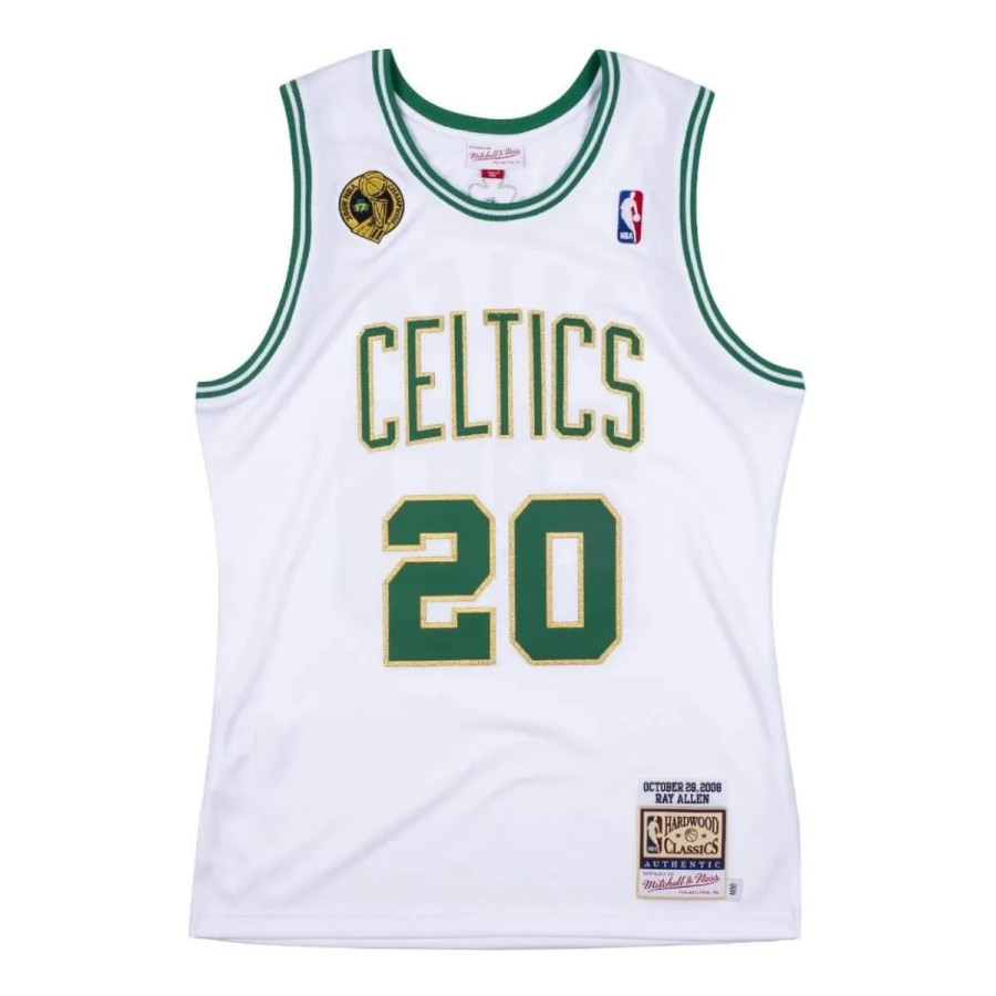 Mitchell Ness Mitchell Ness Basketball Jerseys Unisex White Moderate Straight Fit