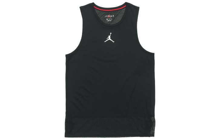 Jordan Jordan Dri Fit Basketball Jerseys Men's Black Moderate Bib & Brace