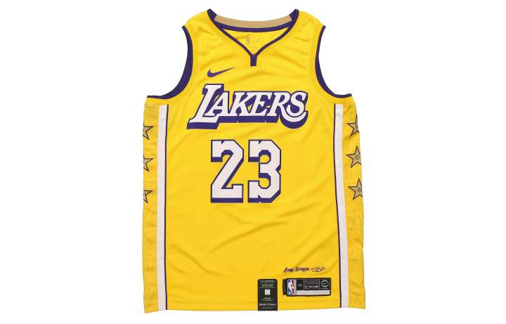 Nike Nike Basketball Jersey Men's Yellow