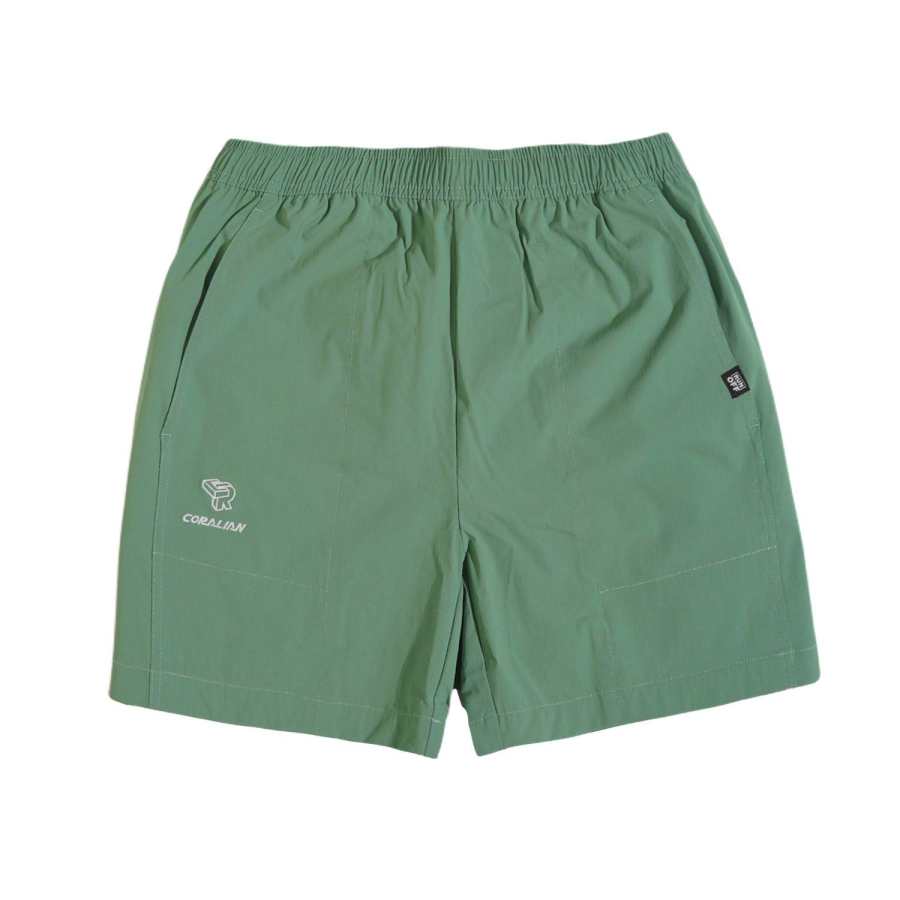 CORALIAN RUNOFF Collection Casual Shorts Unisex Green