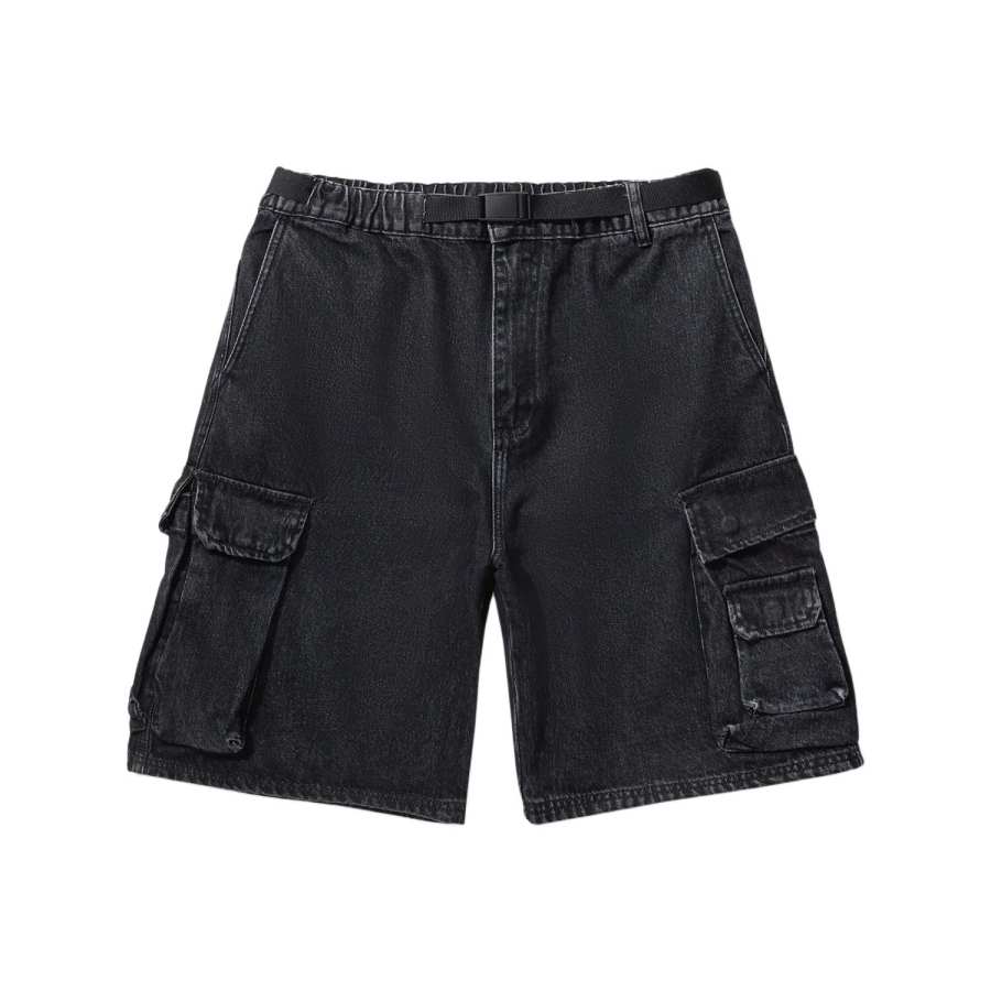 Li-Ning Li Ning Denim Shorts Men's Black