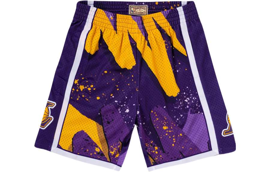 Mitchell Ness Mitchell & Ness 'NBA La Lakers 2009' Hyper Hoops Swingman Shorts