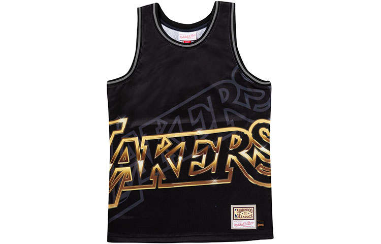 Mitchell Ness Mitchell Ness x Big Face Basketball Jersey Unisex Black