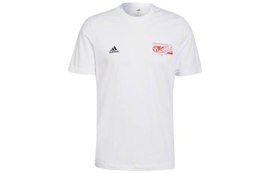 Adidas Adidas Soccer Jerseys Men's White Moderate Straight Fit