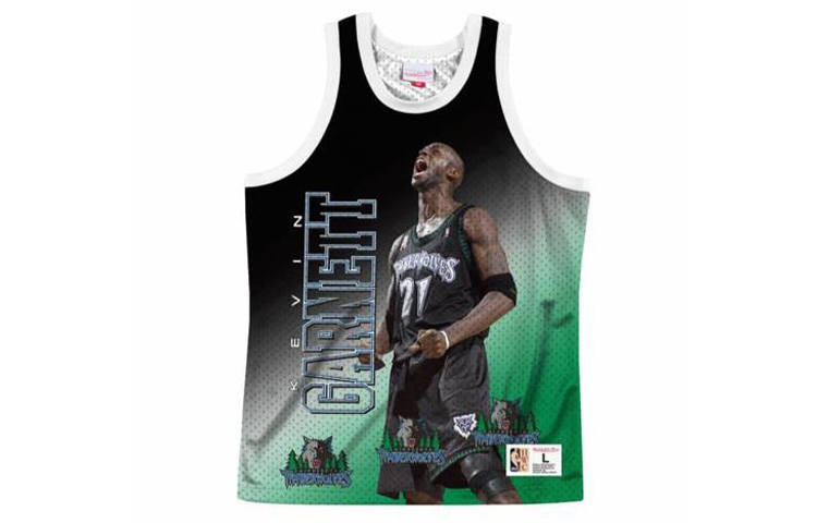 Mitchell Ness Mitchell Ness x Nba Timberwolves Kevin Garnett Behind The Back jersey