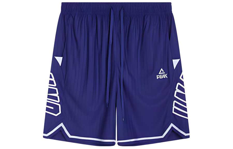 PEAK PEAK Fitted Shorts Summer Men's Purple Blue