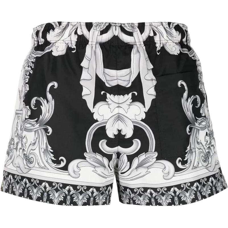VERSACE VERSACE SS23 Beach Shorts Men's Black