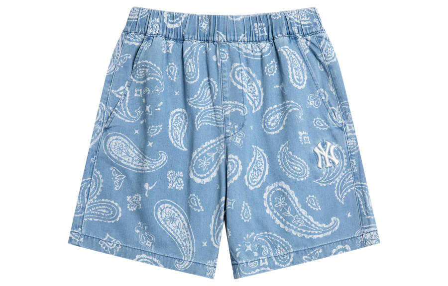 MLB MLB New York Yankees Casual Shorts Men's Light Blue Moderate