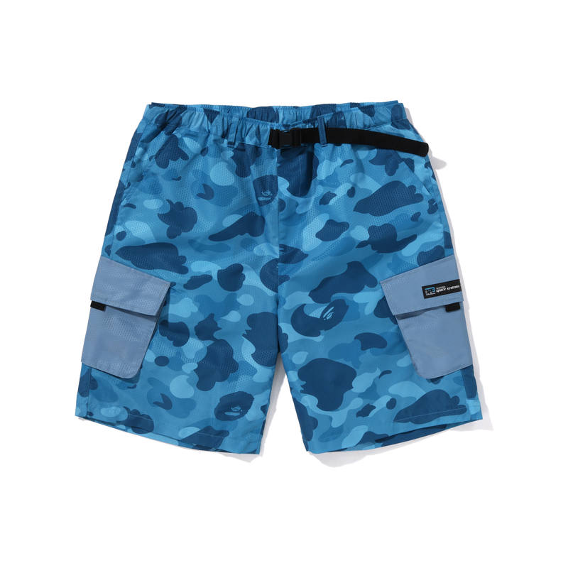 A BATHING APE Bape Honeycomb Camo Cargo Shorts