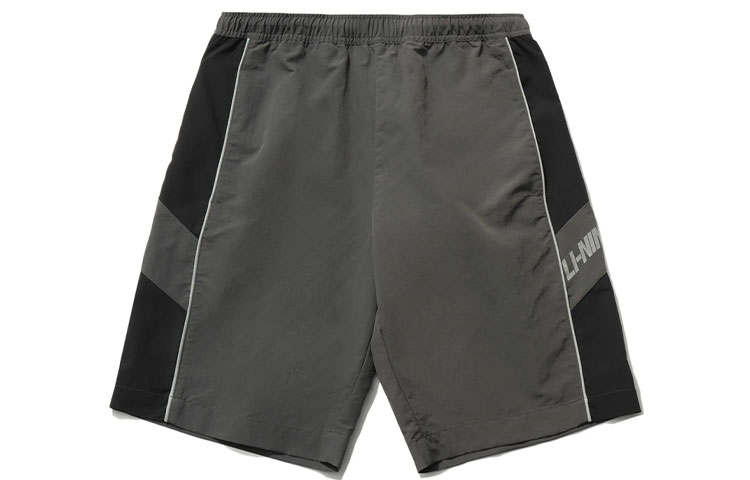 Li-Ning Li Ning Sports Fashion Collection Casual Shorts Men's Gray Moderate