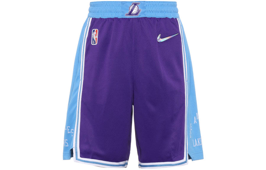 Nike Nike Nba Swingman Los Angeles Lakers City Edition Dri Fit Shorts