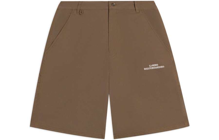 Li-Ning Li Ning Casual Shorts Men's Brown