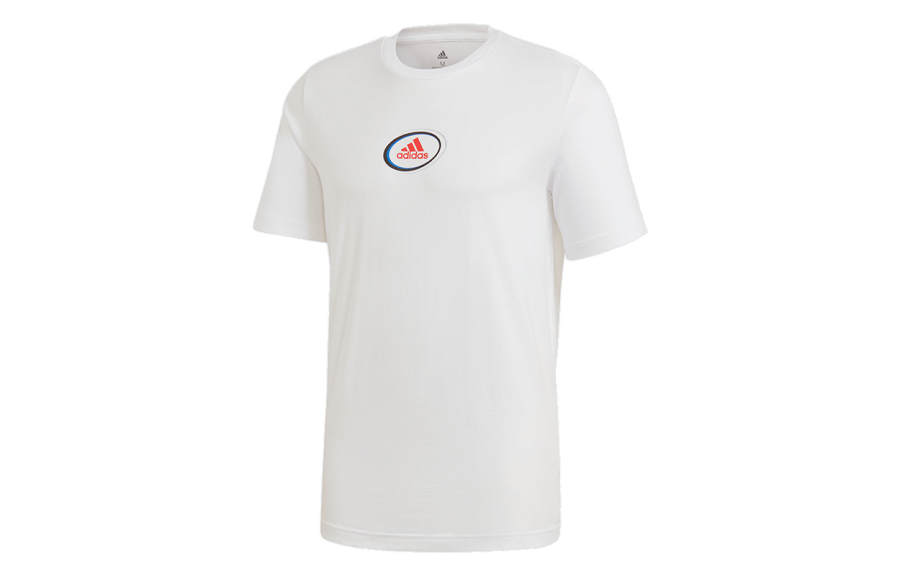 Adidas Adidas ULT T Shirts Men's White Crew Neck Moderate Straight Fit