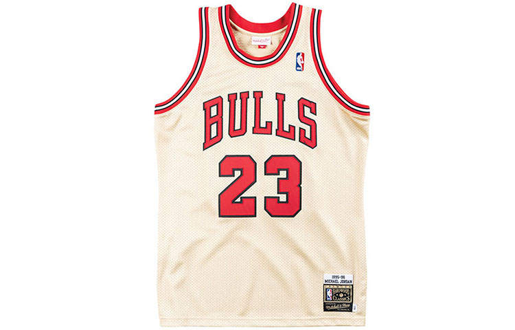 Mitchell Ness Mitchell Ness Basketball Jersey Unisex Gold