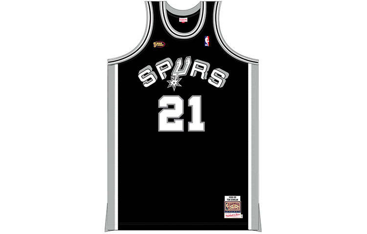 Mitchell Ness Mitchell Ness Basketball Jersey Unisex Black