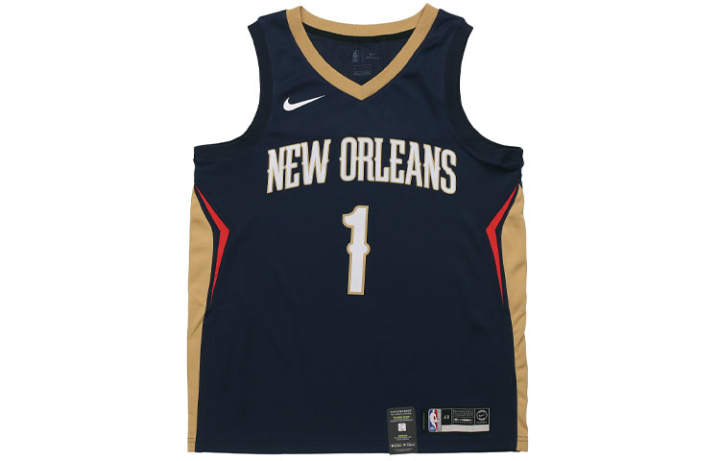 Nike Nike NBA Basketball Jersey Men's Dark Blue