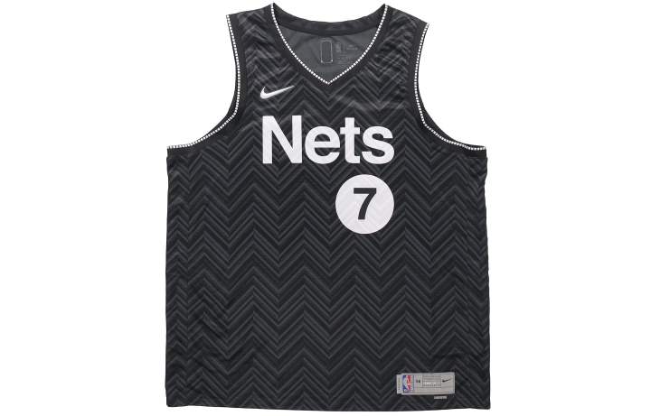 Nike Nike Basketball Jerseys Men's Black Moderate Straight Fit