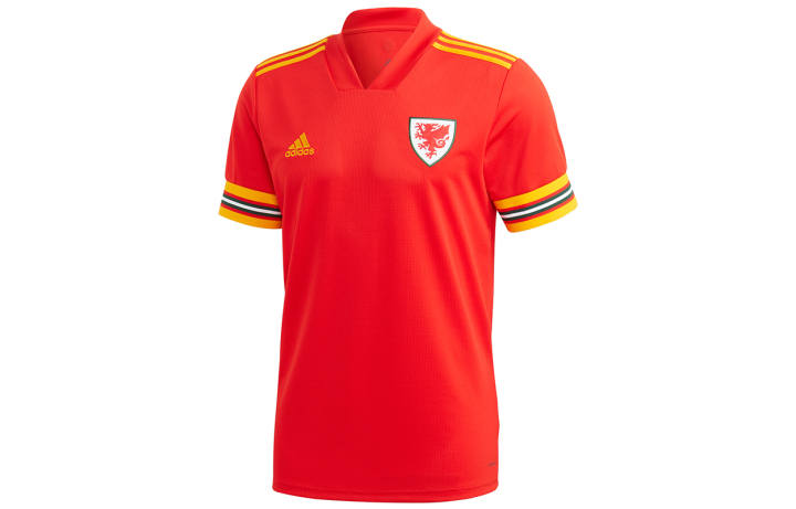 Adidas Adidas Wales National Team Soccer Jersey Fan Edition Men's