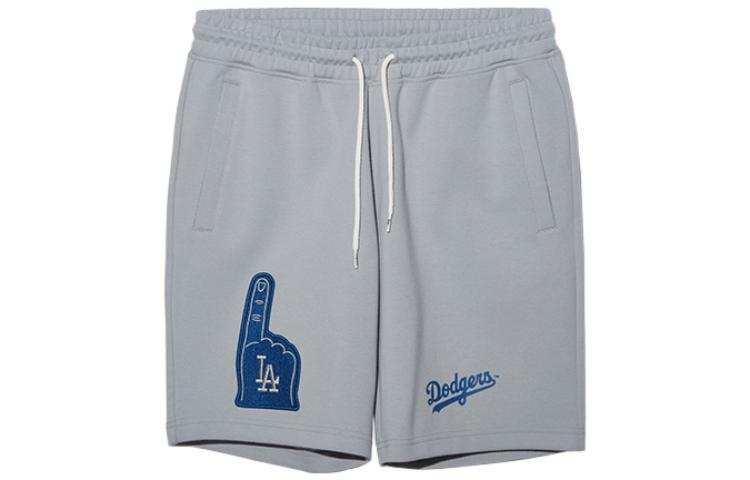New Era Casual Shorts Unisex Gray Moderate