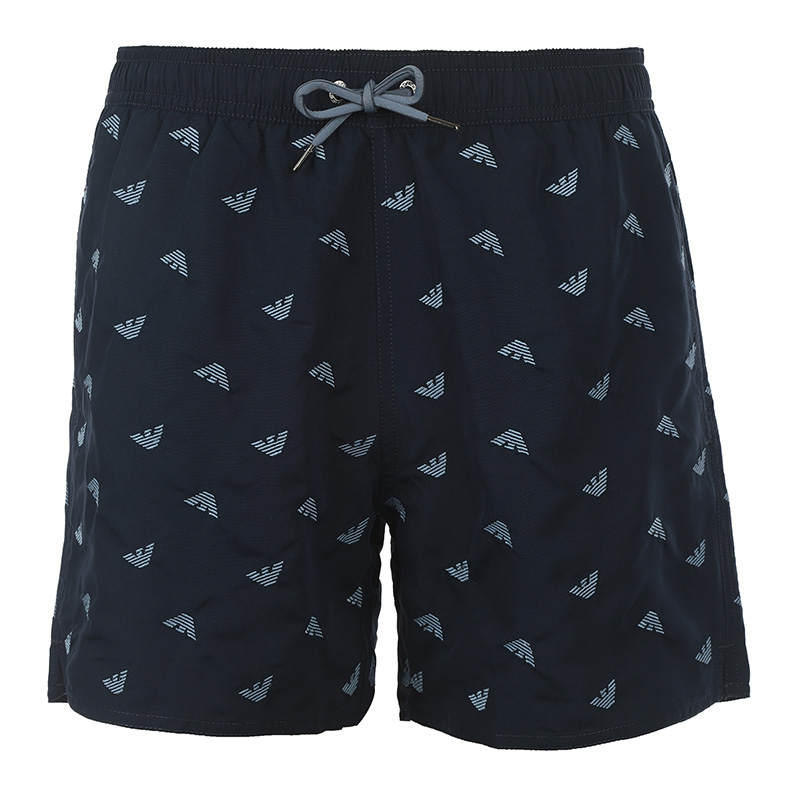 EMPORIO ARMANI SS23 Beach Shorts Men's Dark Blue